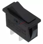 Công tắc nguồn 2  chân    R6ABLKBLKEF  E-Switch